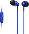 Sony Blue In-Ear Headphones- Enhanced Sound Quality
