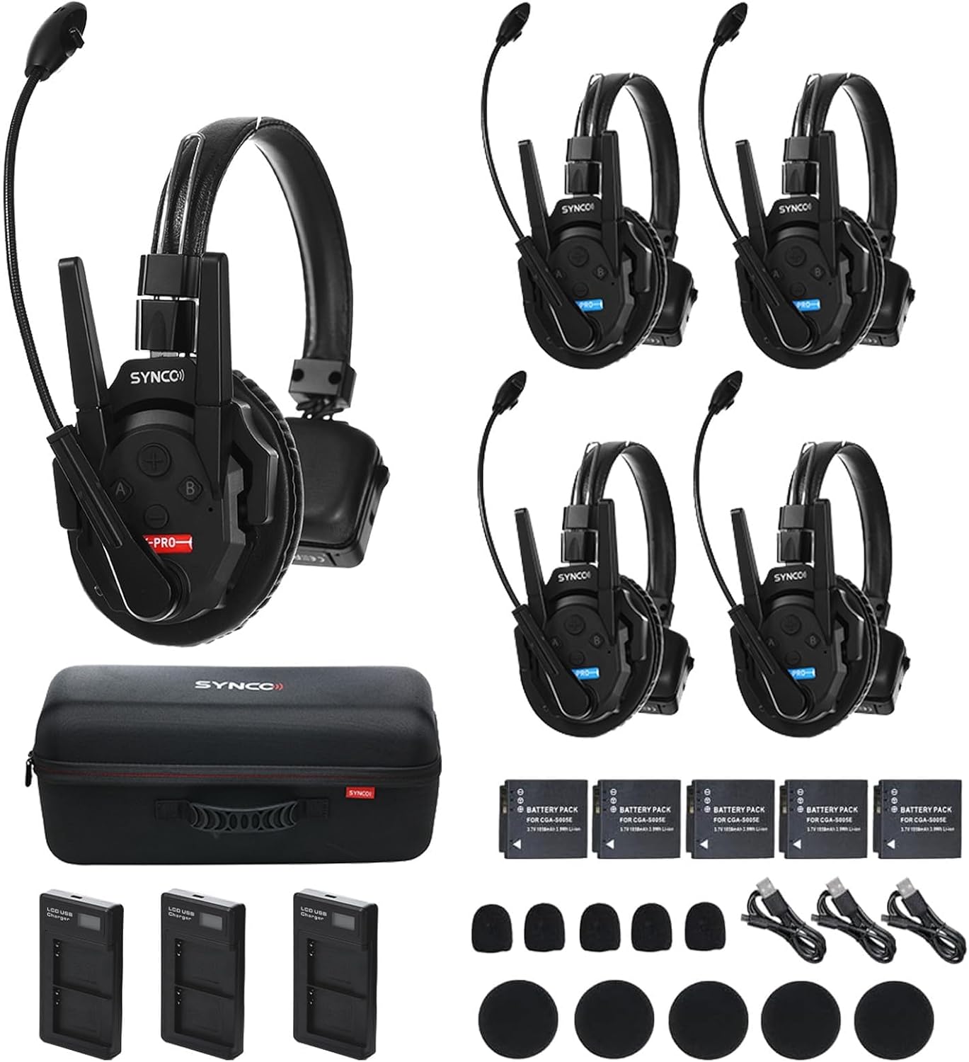 SYNCO XTalk Pro5 XPro X5 Wireless Headset for Live Shows
