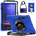 Galaxy Tab 12.4 in Rugged Silicone Case with Rotating Kickstand