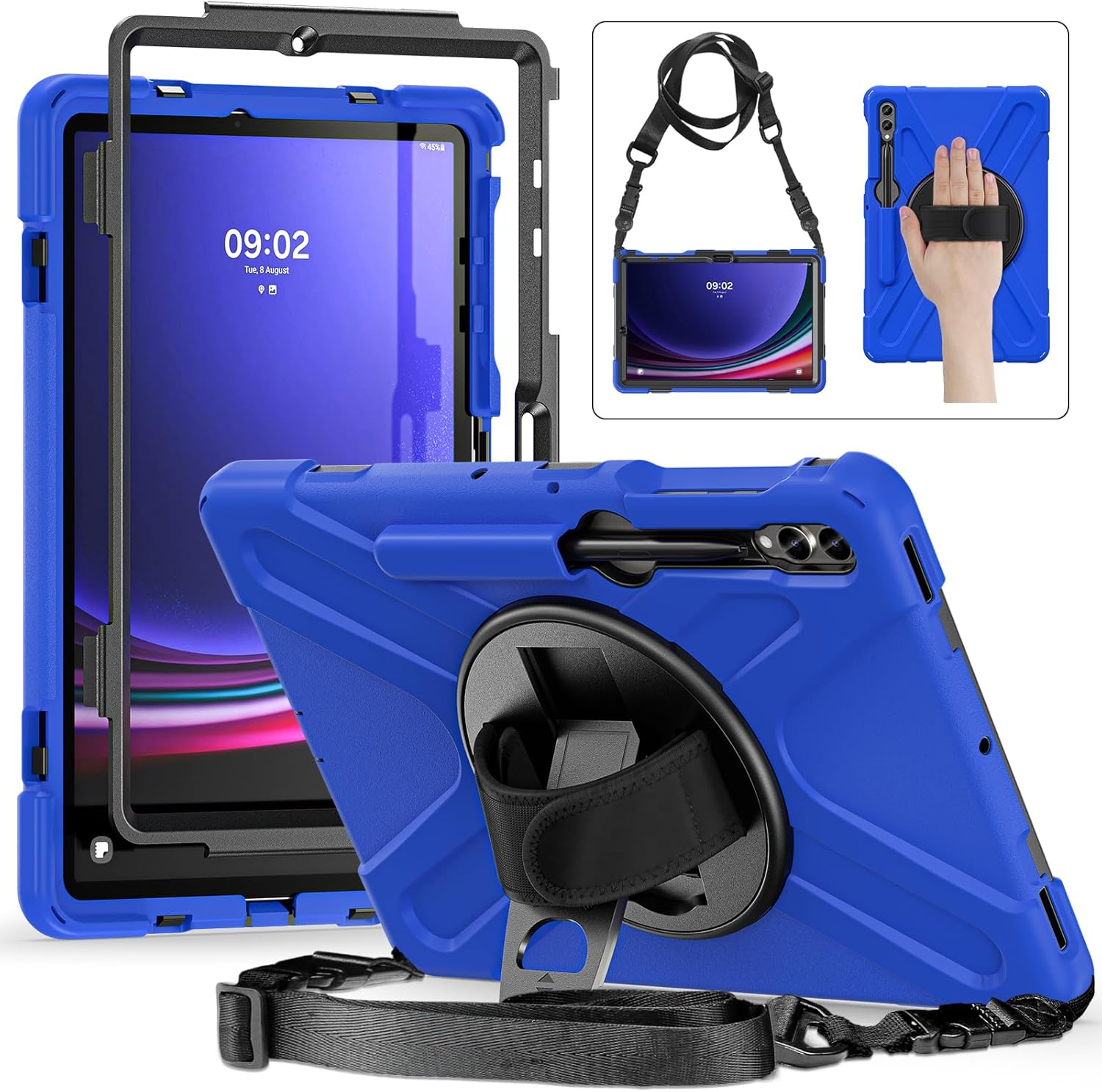 Dteck Galaxy Tab S10+/S9 FE+/S9+/S8+/S7 FE/S7+ Case Review