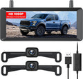 AUTO-VOX 2 Wireless Backup Camera - Dual Front/Rear 7.2in Monitor