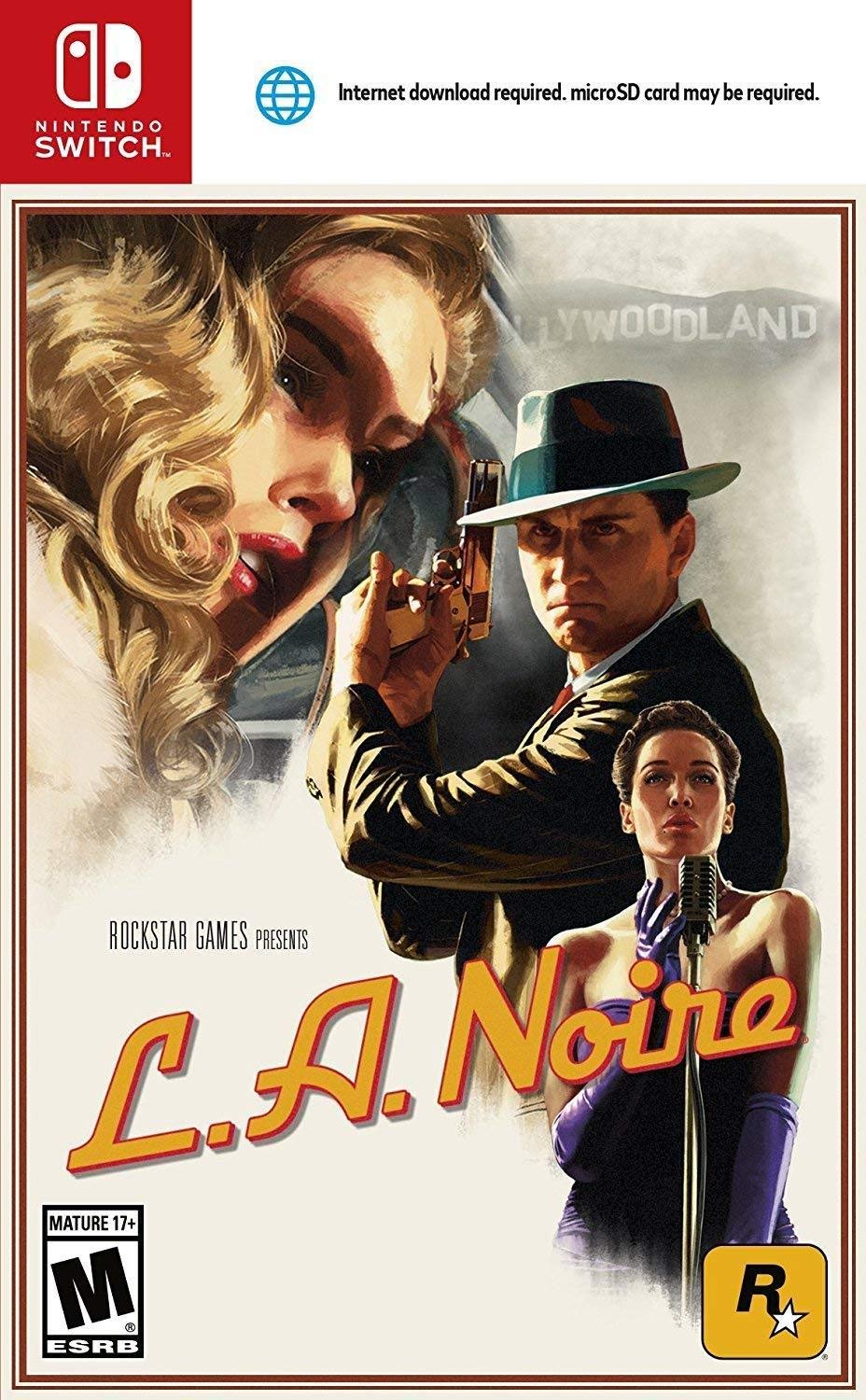 L.A. Noire for Nintendo Switch - Complete Game with DLC