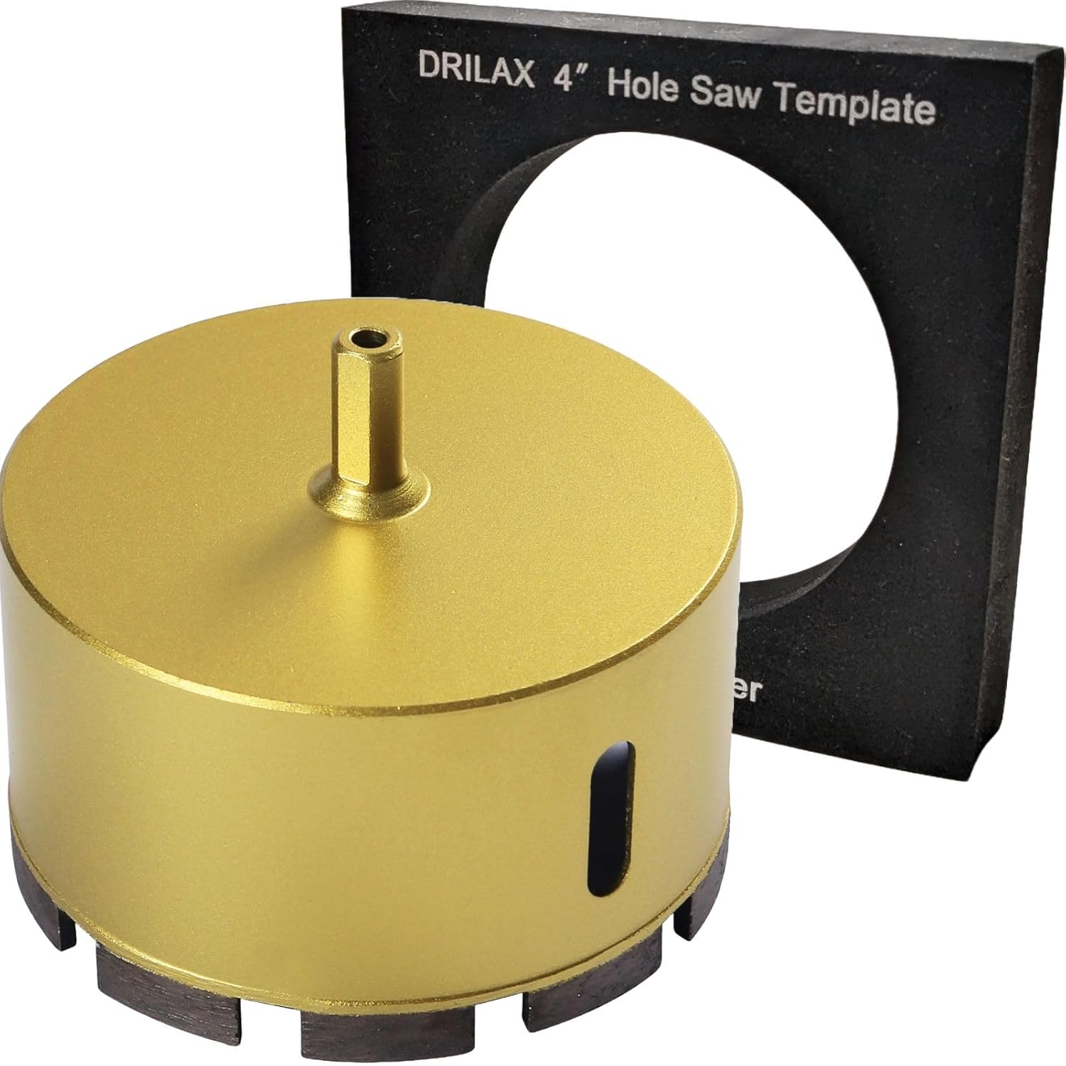 4 Inch Masonry Hole Saw for Concrete and Brick by DRILAX