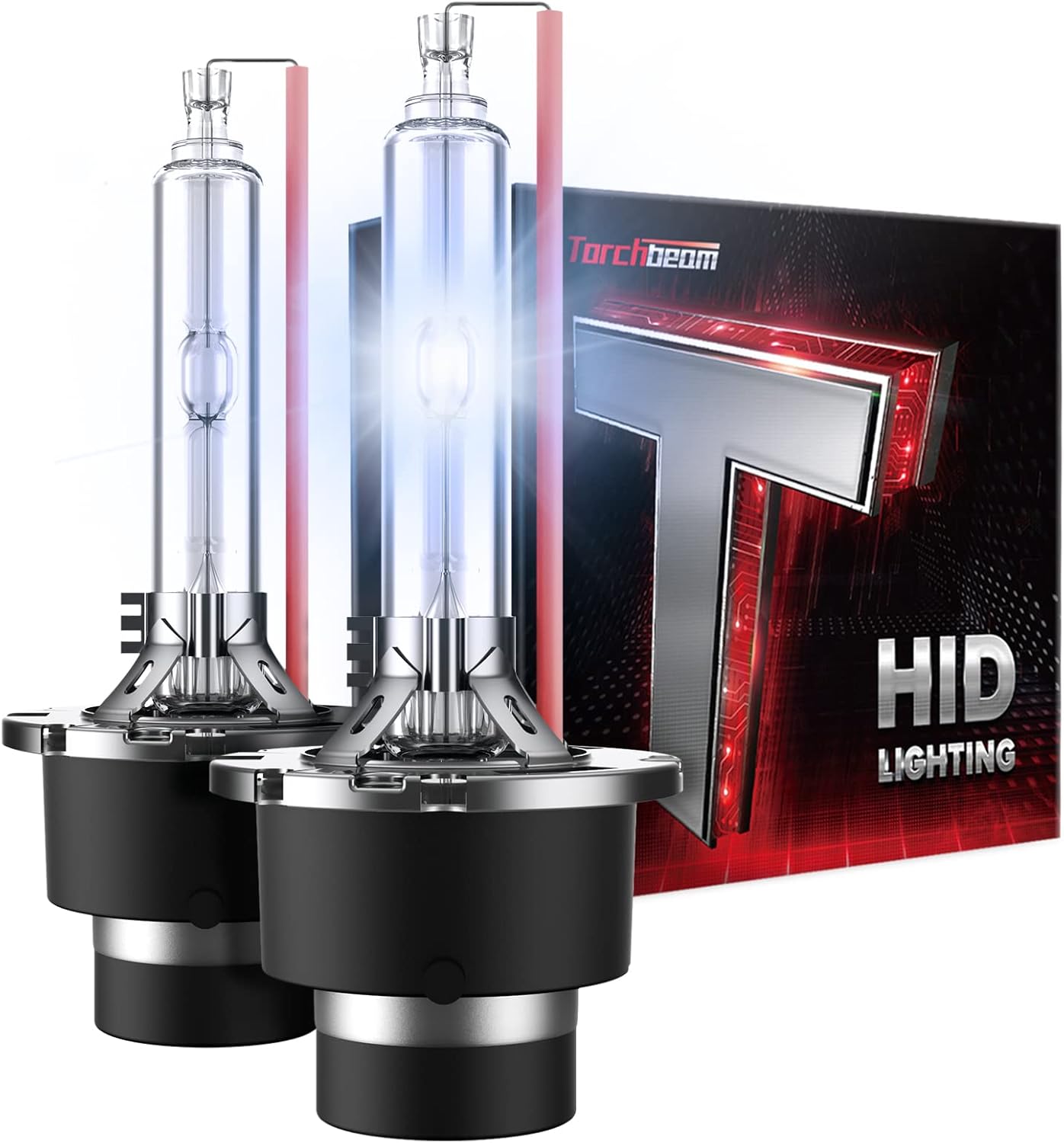 Torchbeam D2S D2R Xenon HID Headlight Bulbs for Brightness