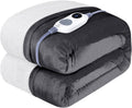 Westinghouse Heated Throw Blanket 50x60 in - Soft Flannel Sherpa