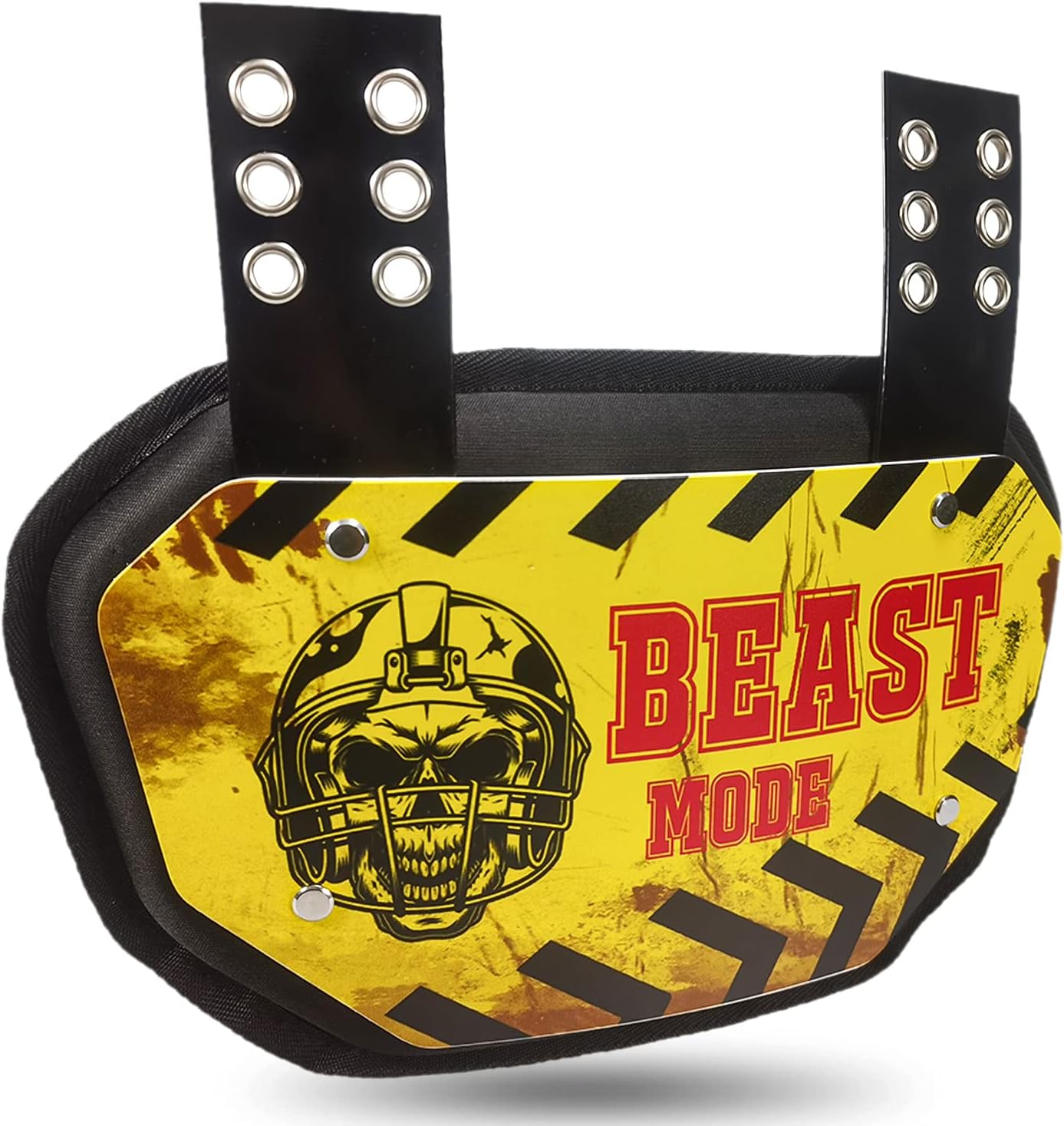 Sports Football Back Plate for Shoulder Pads - Stylish Protection