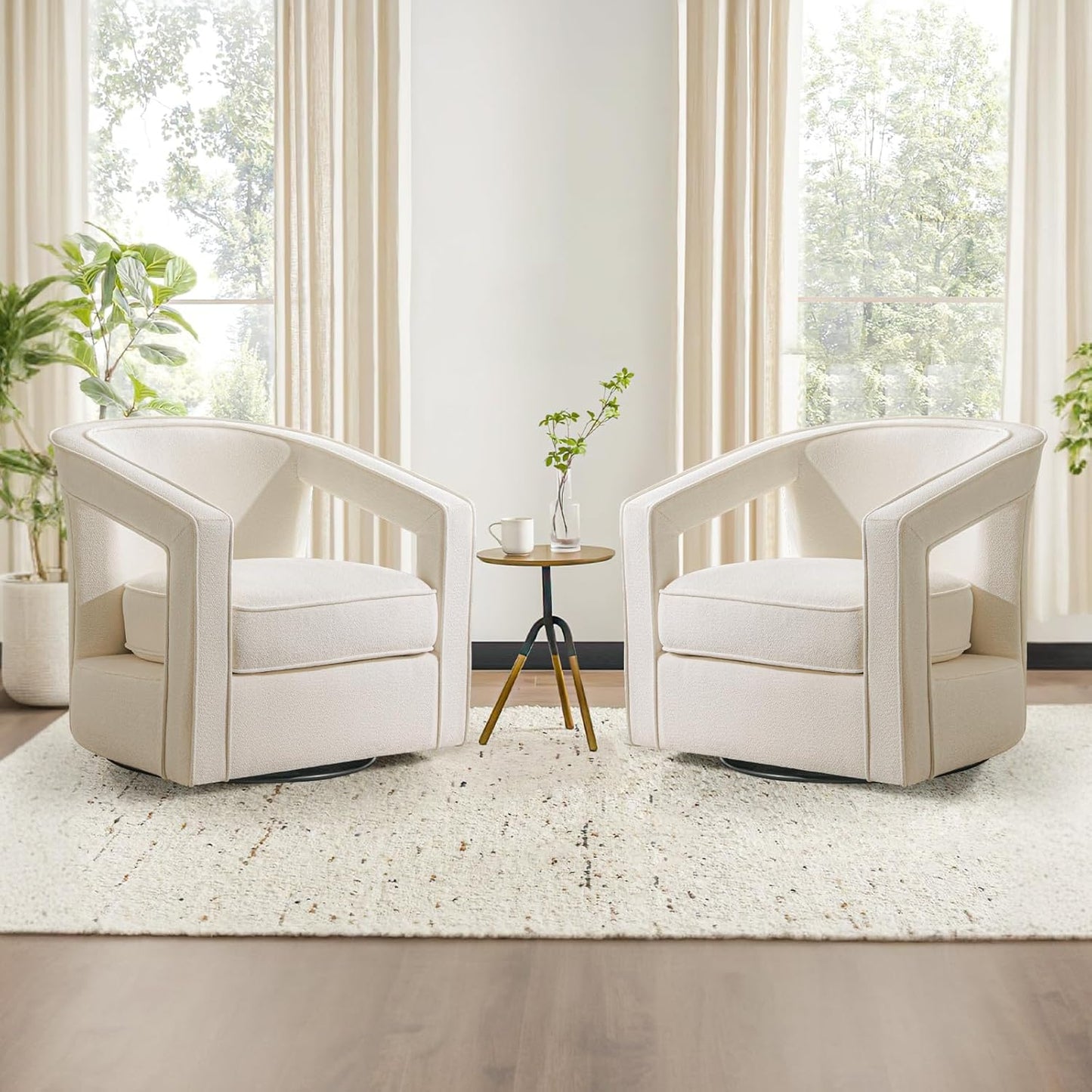 Cozy Swivel Barrel Chairs for Ultimate Comfort