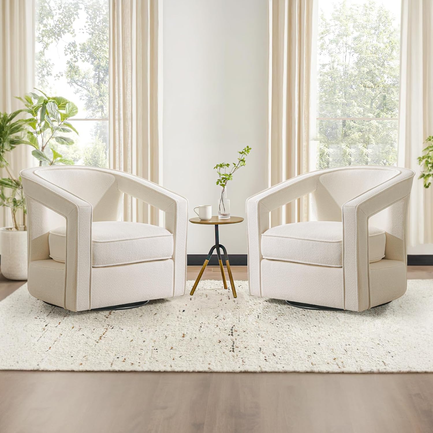 Cozy Swivel Barrel Chairs for Ultimate Comfort