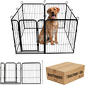 Dog Playpen for Outdoor Use - Portable Pet Fence for Safety