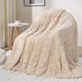 Weighted Blanket for Adults 12lbs - Soft Sherpa Comfort and Even