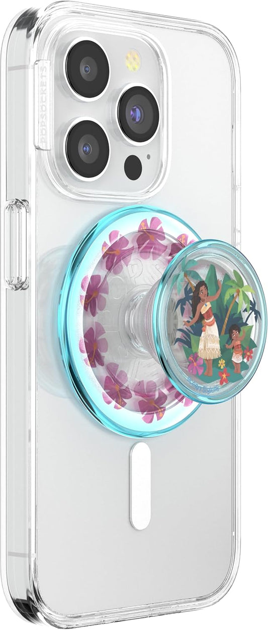 PopSockets Phone Grip for MagSafe with Kickstand - Moana Design
