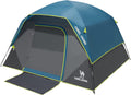 CAMEL CROWN Tents for Camping 4 Person Waterproof Quick Setup