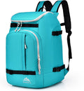 Ski Boot Bag Black Cooler Backpack 50L Waterproof - Travel Ready