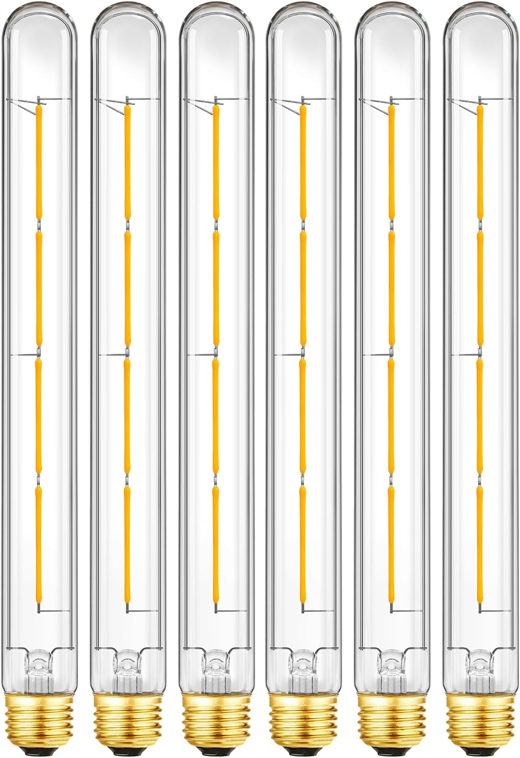 Dimmable E26 LED Tubular Light Bulbs for Cozy Atmosphere