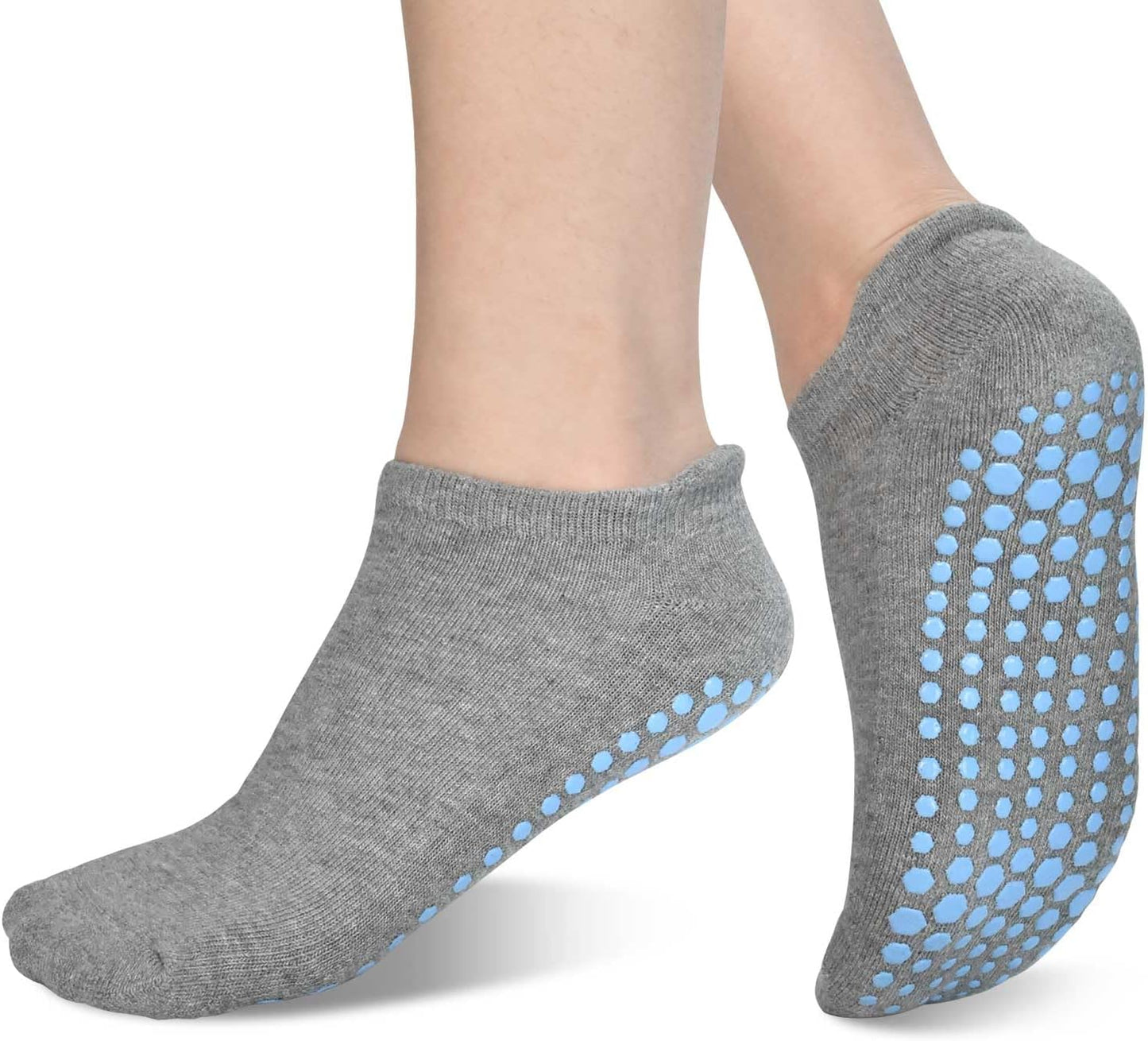 Non-Slip Pilates Socks for Women - Yoga, Barre, Ballet