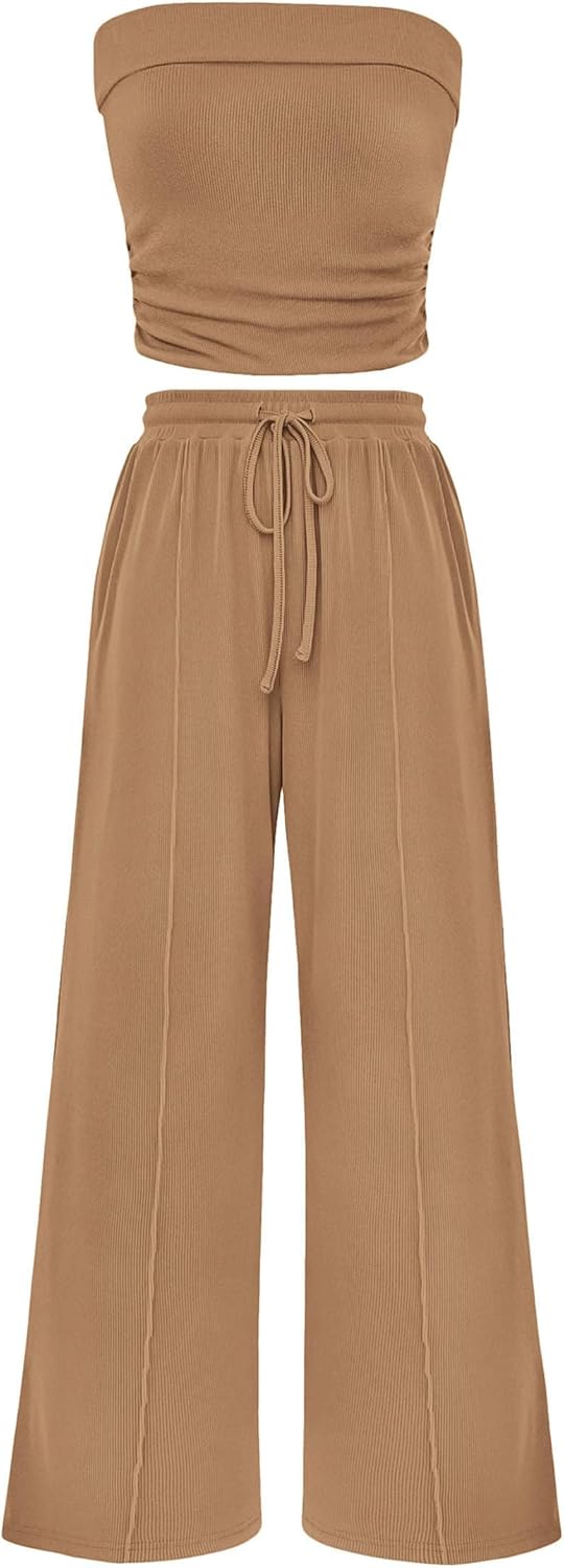 Stylish Womens Summer Outfits 2 Piece Sets for Casual Wear