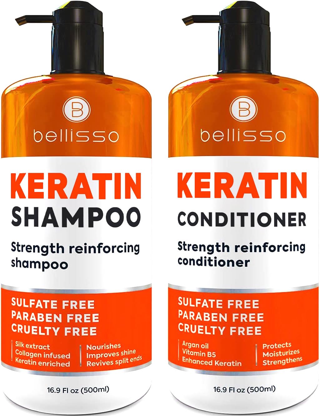 BELLISSO Keratin Set - Salon Thickening Treatment