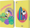 Peanuts Cowabunga! Snoopy Aloha Disco Leather iPad 9.7 Case - Wallet