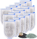 15 Pack Carbon Filter Cartridges Compatible with Tetra Whisper