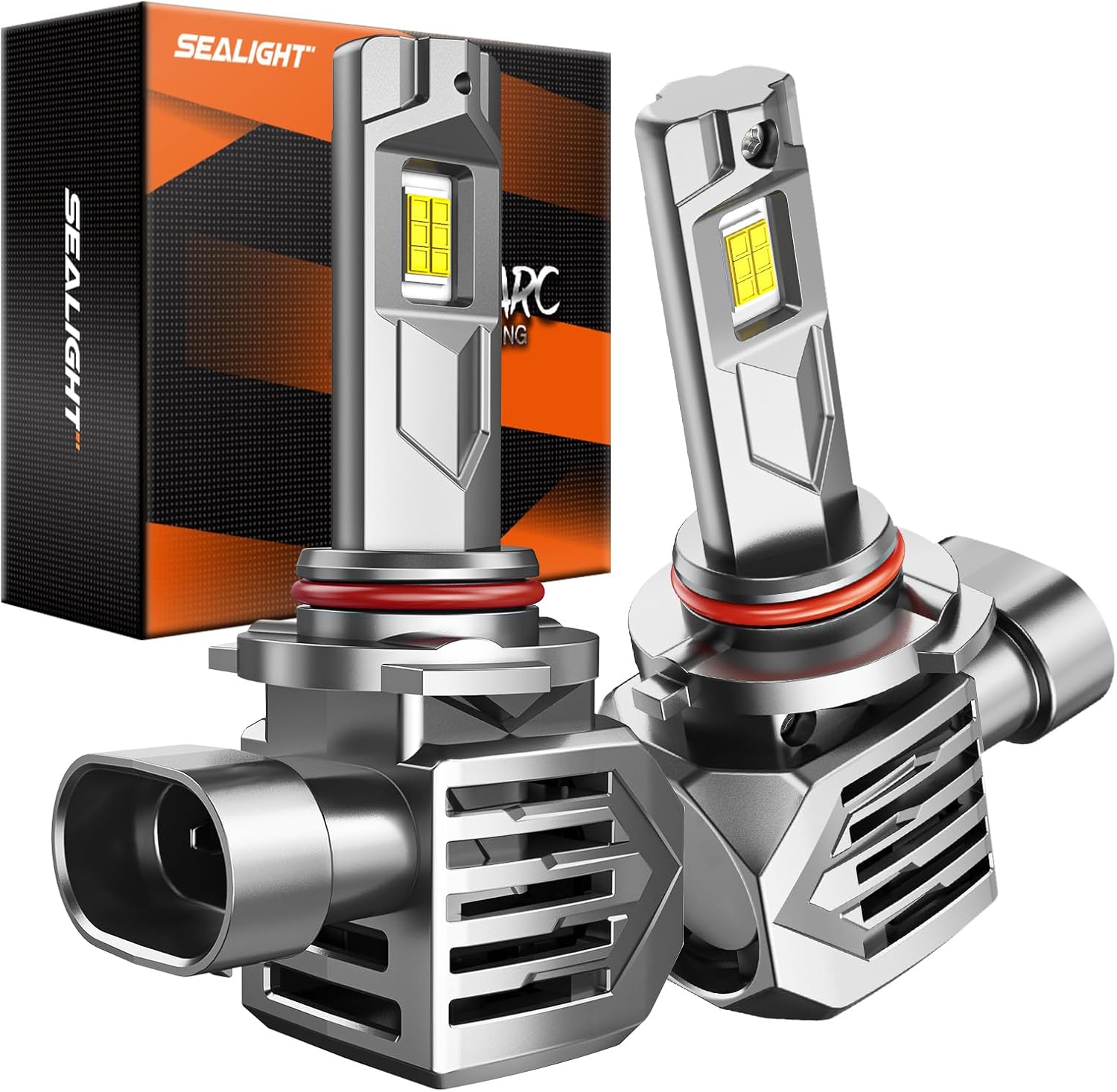 SEALIGHT 9005 Fog Bulbs for Powersports & ATVs - 60000LM Brightness
