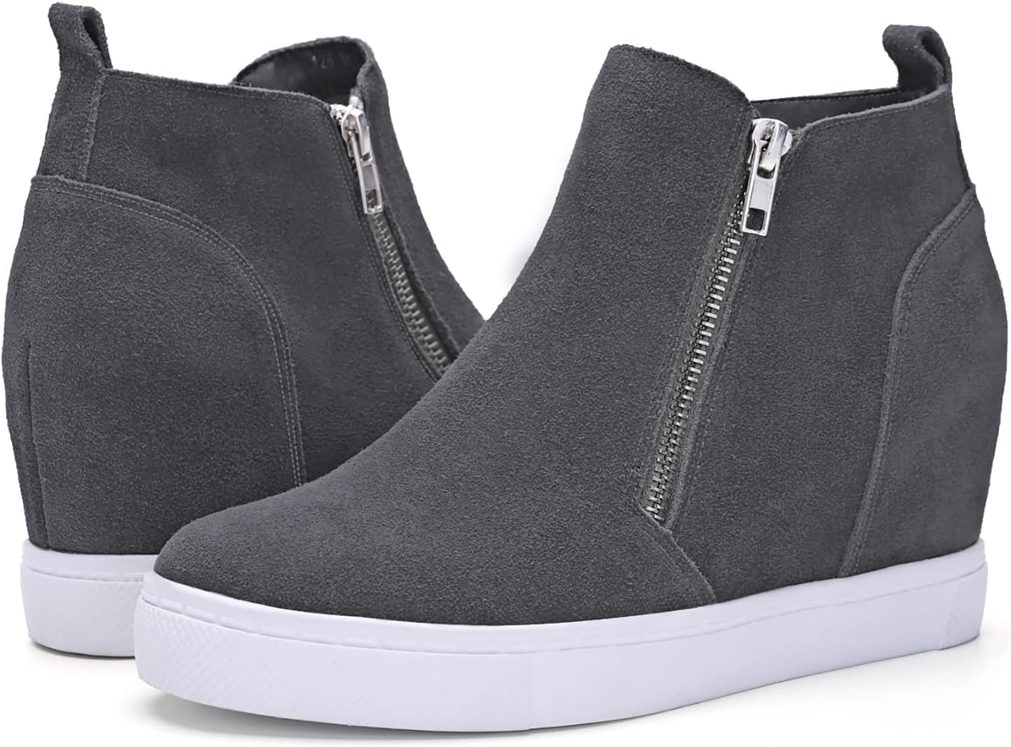 Athlefit Women's Wedge Sneakers for Comfort and Style