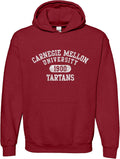 UGP Campus Apparel NCAA Team Color Athletic Arch Hoodie - Carnegie