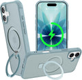 Magnetic Compatible with iPhone 17 Case with Stand - Slim