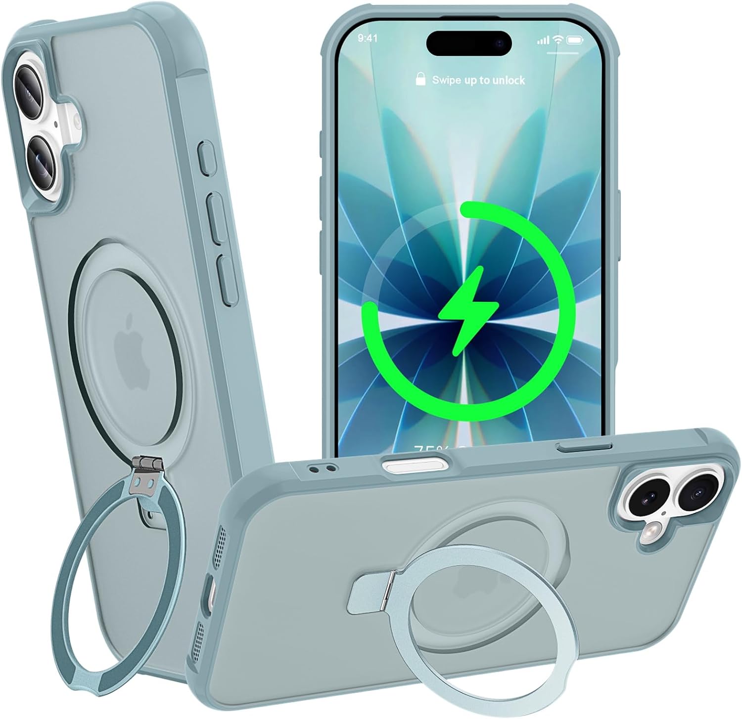 Magnetic iPhone 17 Case with Stand for Ultimate Protection
