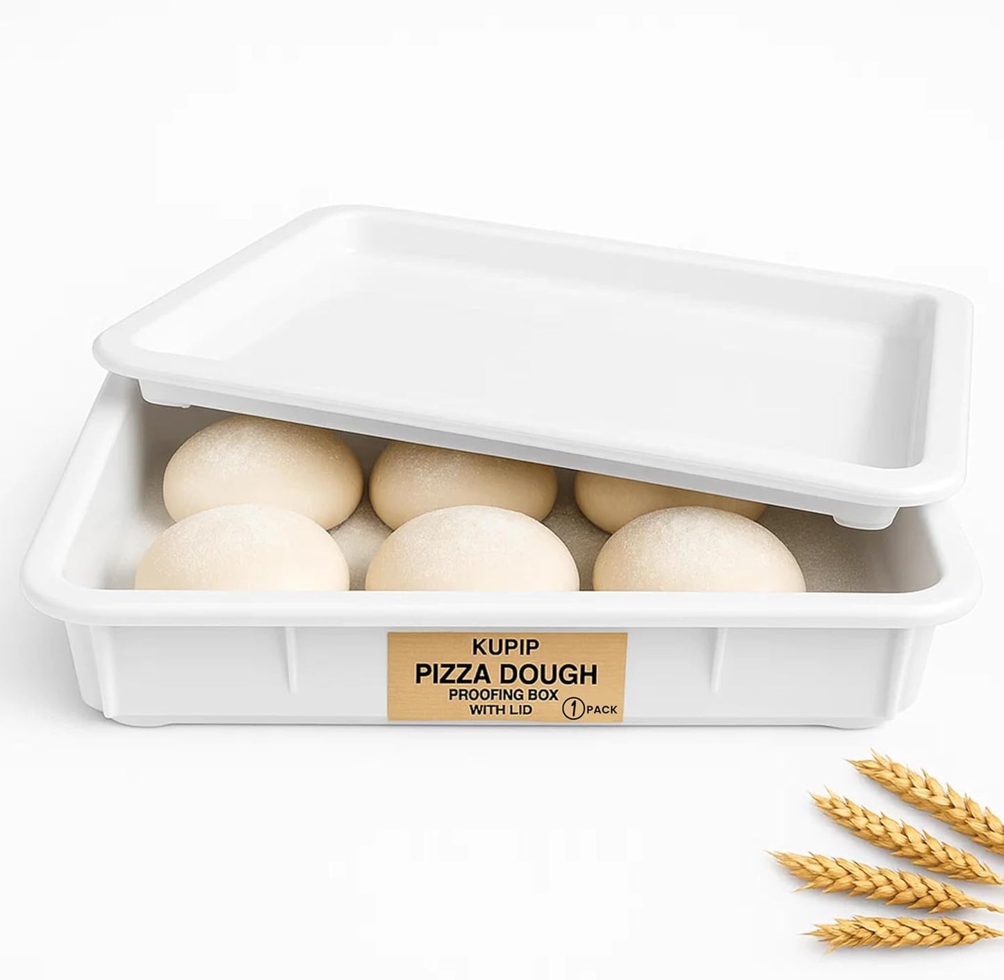 Pizza Dough Proofing Box for Perfect Pizza and Bread Rising