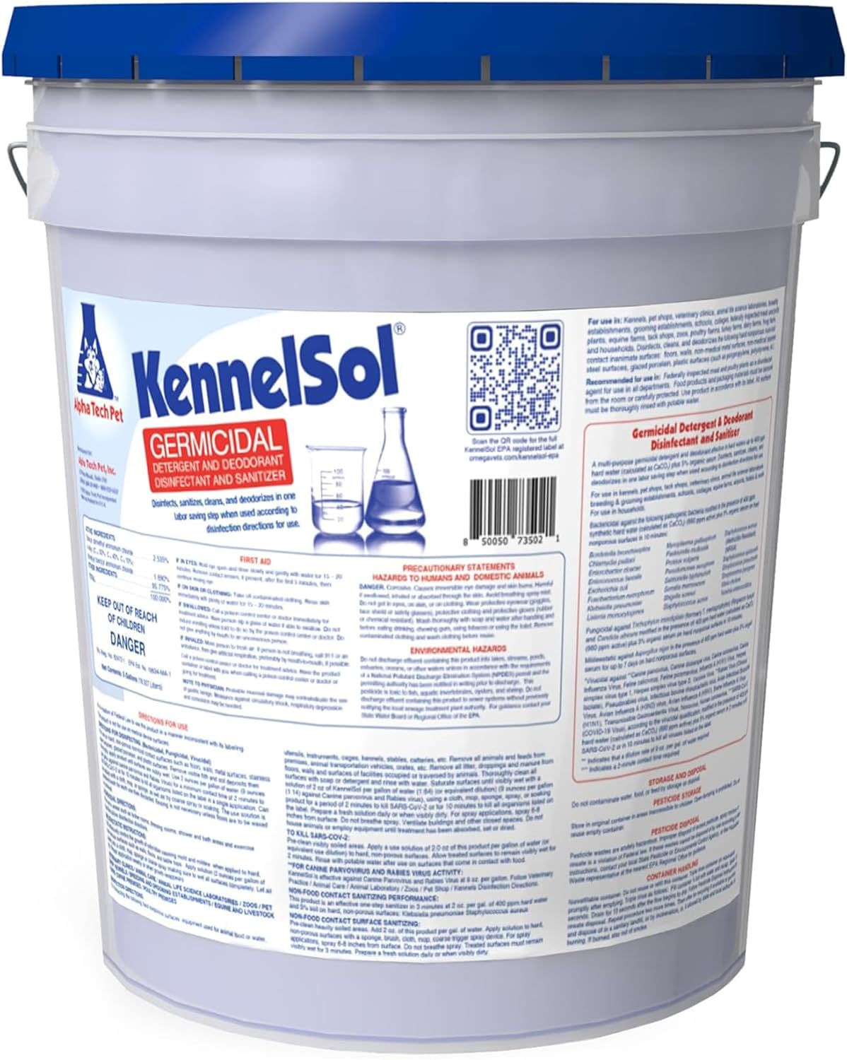 ATP KennelSol 1-Step Cleaner - Effective Disinfectant for Pets