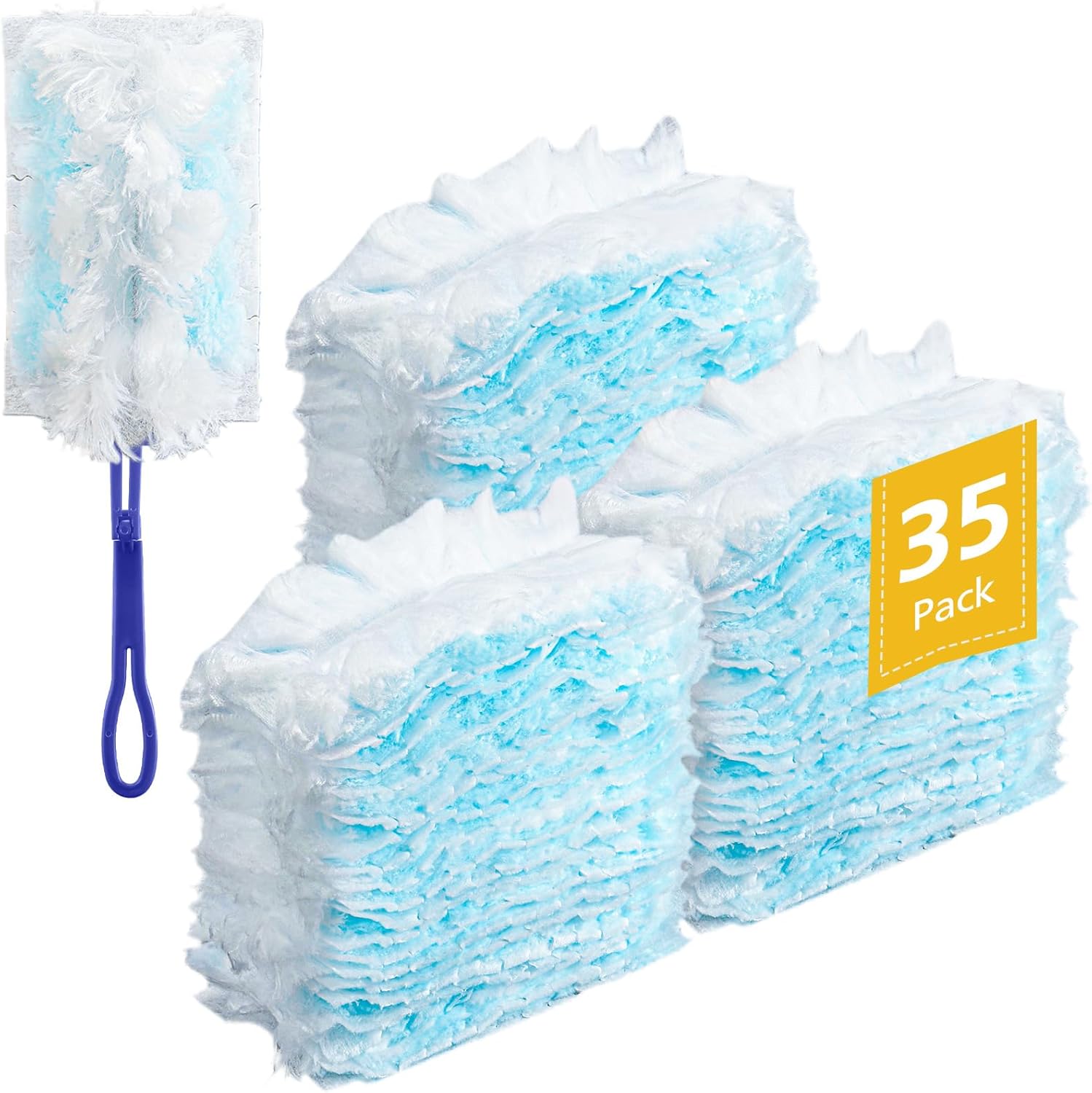 35 ct Heavy Duty Disposable Duster Refills by Zeekech