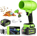 Portable Electric Cordless Leaf Blower - Powerful 400,000 RPM Cleaner