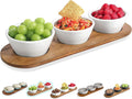 Artena 10oz Ultra-fine Porcelain Chip & Dip Serving Platter - Elegant