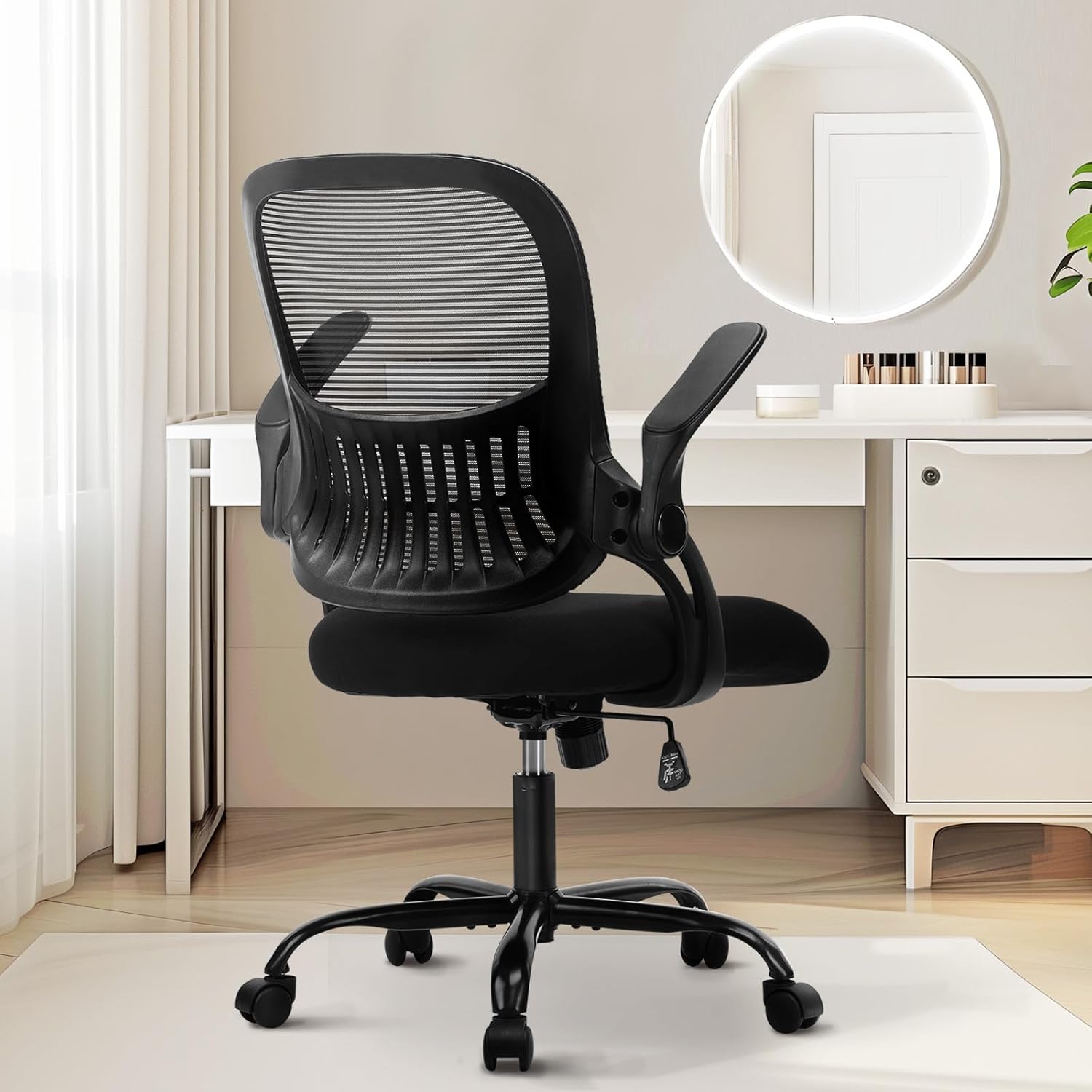 Ergonomic Swivel Work Chair - Comfy Support