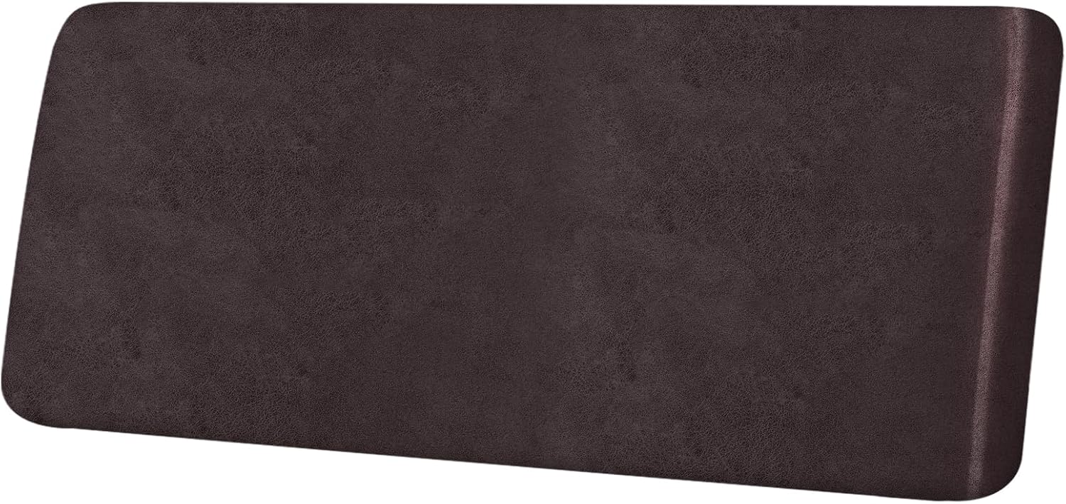 Leather Look Couch Cushion Covers for Sofa Seat Protection