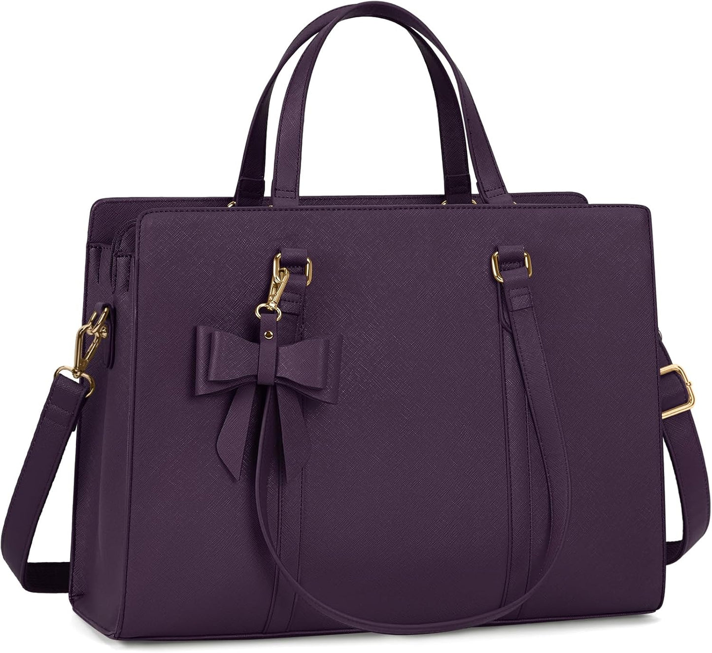 Durable 15.6 inch Laptop Bag for Women - Stylish Tote Briefcase