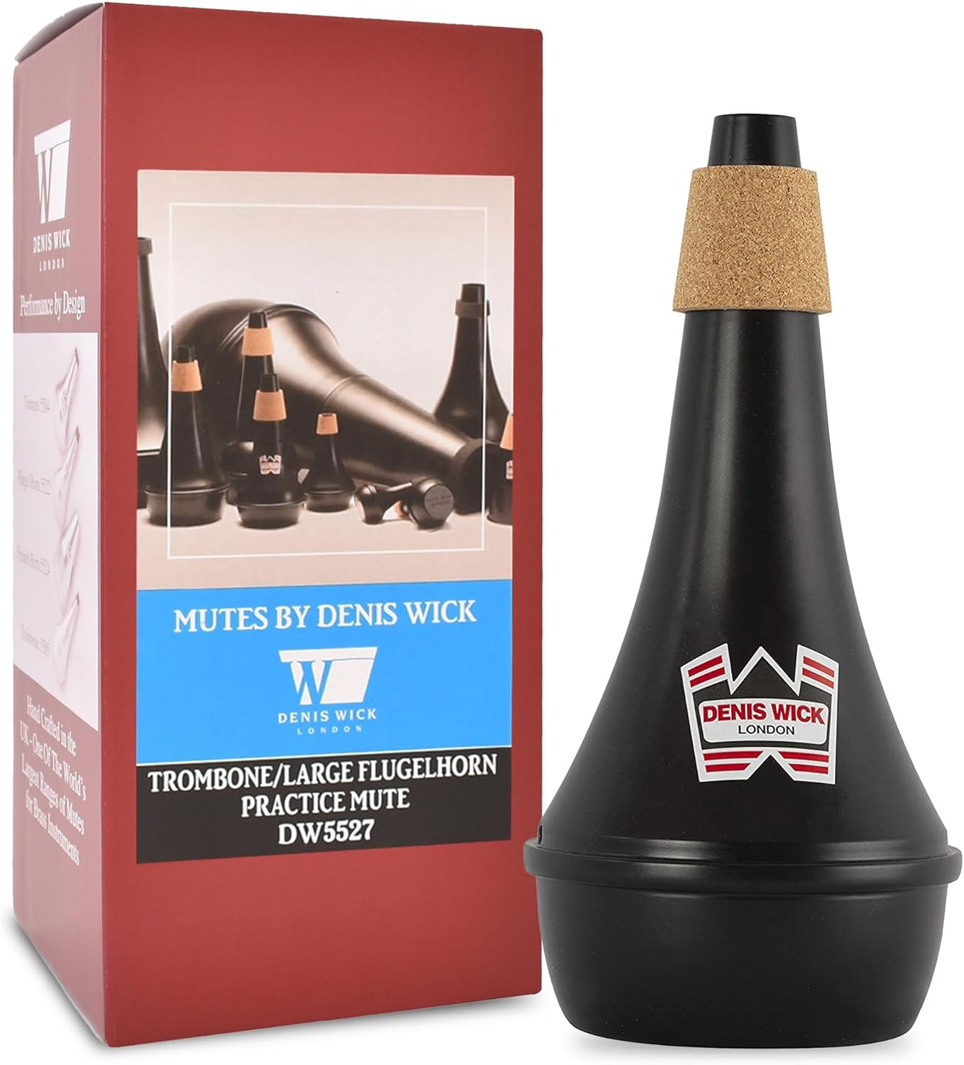 Denis Wick Practice Mute for Trombone or Large Flugelhorn