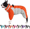 Dog Coat Warm Dog Puffer Jacket for Winter - Windproof, Fleece Lined