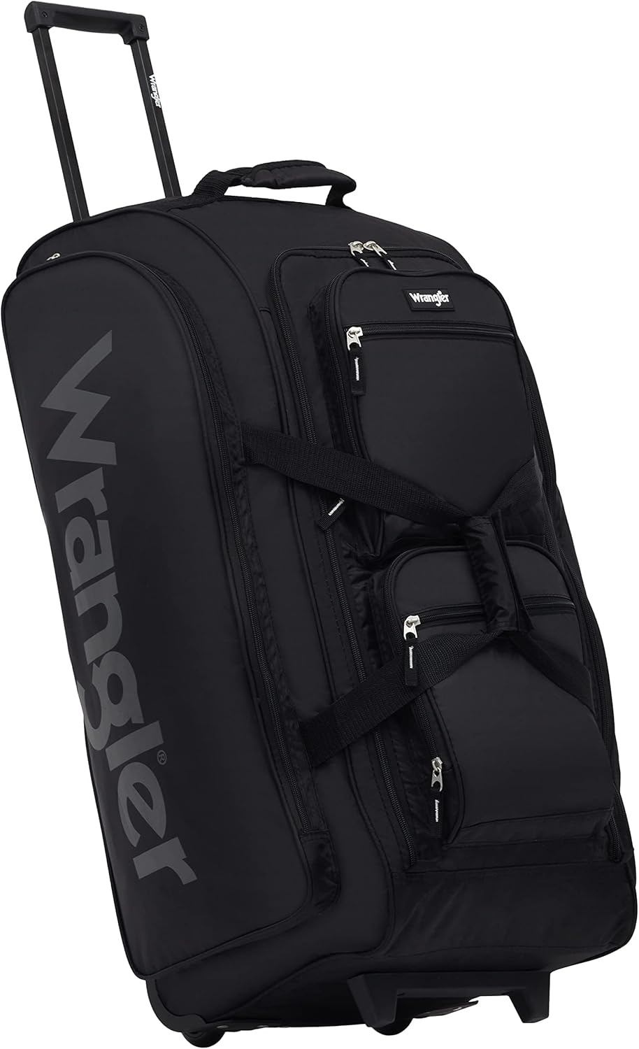 Wrangler Wesley Rolling Duffel Bag: Stylish & Durable Travel Companion