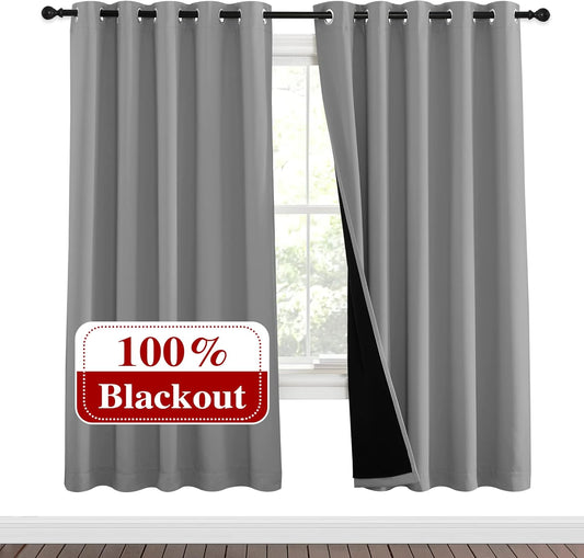NICETOWN Full Shade Curtain Panels for Energy Smart Living
