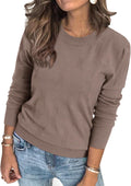 Women's Soft Knit Pullover Sweater - Lightweight Spring to Fall