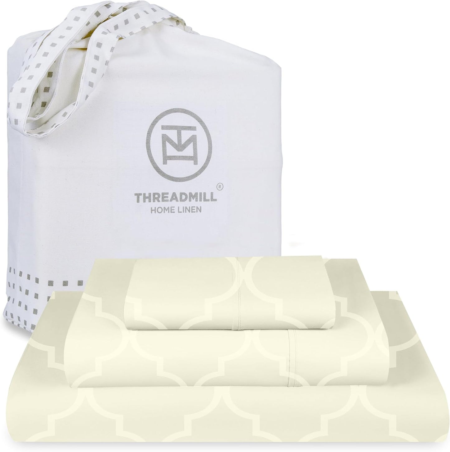 Threadmill Cotton Twin XL Sheet Set for Cozy Sleep Experience