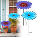 2 Pack Metal Plant Umbrellas 12 in Shade Disks for Small Potted Plants