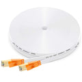 Smolink Cat 8 Ethernet Cable 50 FT - Flat 40Gbps High Speed LAN Cable