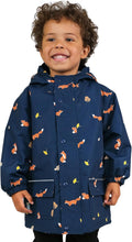 Kids Waterproof Fleece Lined Rain Jacket - Cozy, Windproof