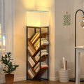Tree Bookshelf with Light - 8 Tier Floor Standing Tree Bookshelf