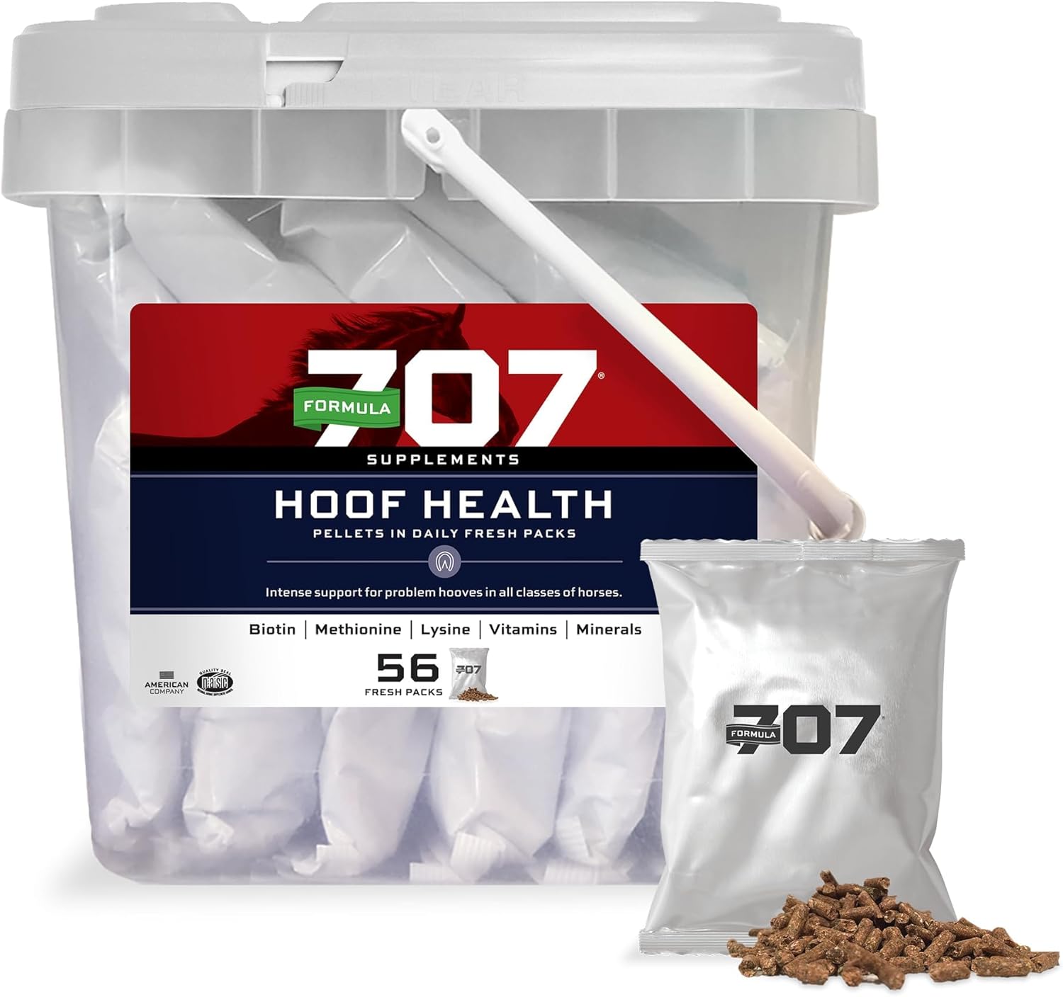 Formula 707 Hoof Health Supplement for Strong Horse Hooves