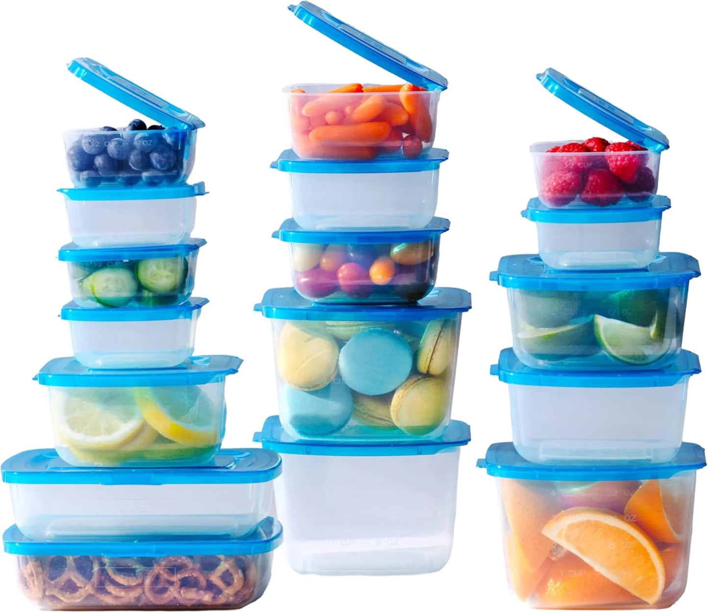 Premium Attached Food Storage Containers for Easy Organization