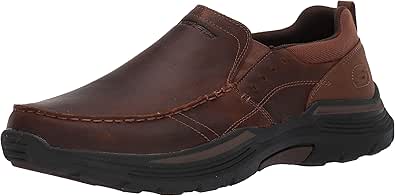 Skechers Men's Expended-Sevenoleather Slip on Moccasin Review