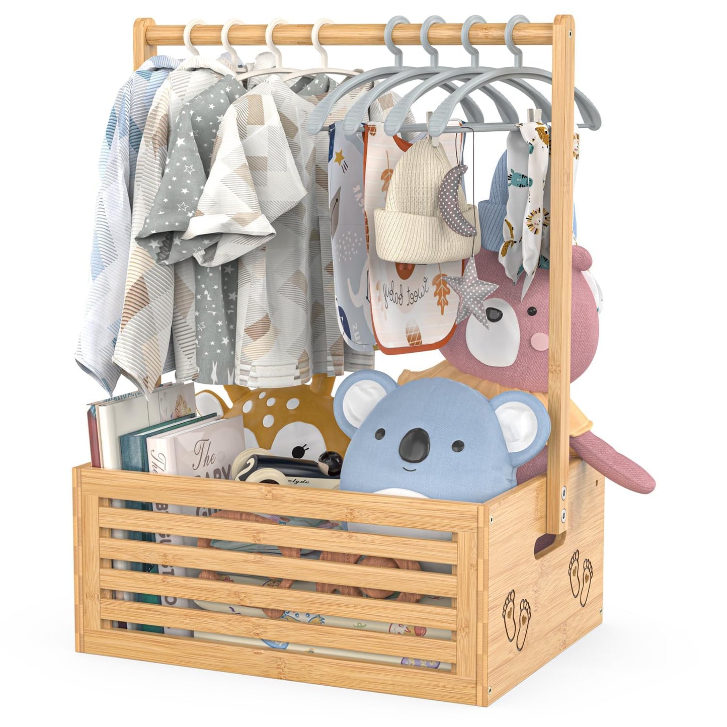 Baby Shower Crate Closet for Newborns - Stylish and Practical Gift